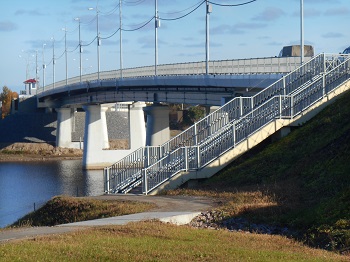 Строительство и реконструкция мостового перехода через р.Сясь а/д 